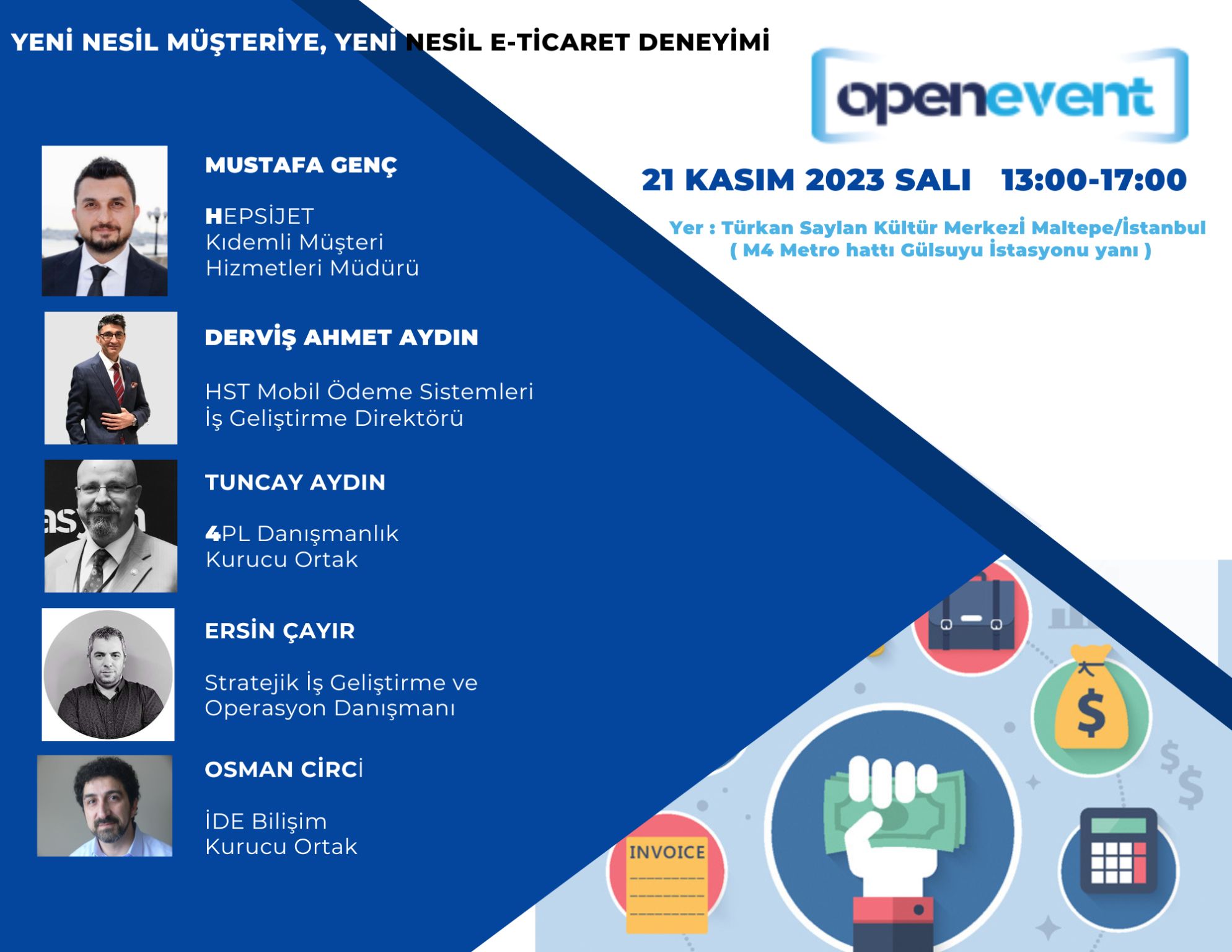 Open Event - Yeni Nesil Müşteriye Yeni Nesil E-Ticaret Deneyimi Etkinliği