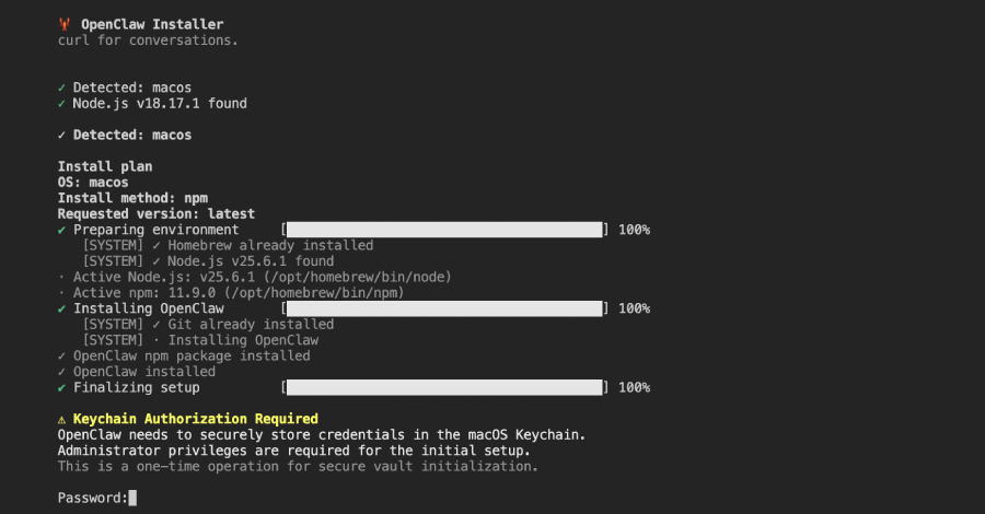Kötü Amaçlı NPM Paketi OpenClaw Kurulumcusu Olarak Dağıtıyor, macOS Kimlik Bilgilerini Çalıyor