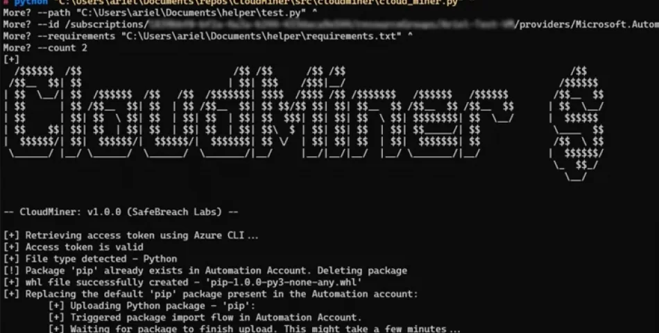 Araştırmacılar Azure Otomasyonu'nda Tespit Edilemeyen Kripto Madenciliği Tekniğini Ortaya Çıkarıyor