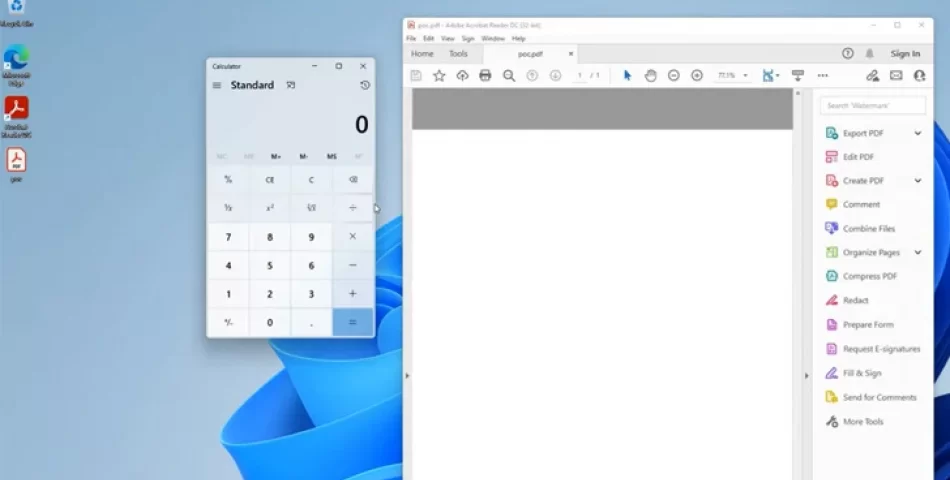 CISA, Adobe Acrobat Reader'ın Aktif Olarak Yararlanılan Güvenlik Açığı Konusunda Uyardı