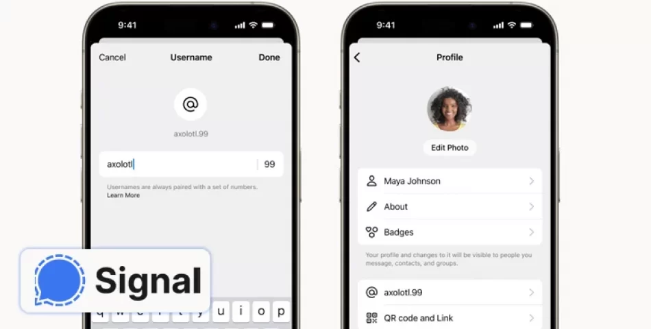 Signal, Kullanıcıların Telefon Numaralarını Gizli Tutmalarına İzin Veren Kullanıcı Adlarını Tanıttı